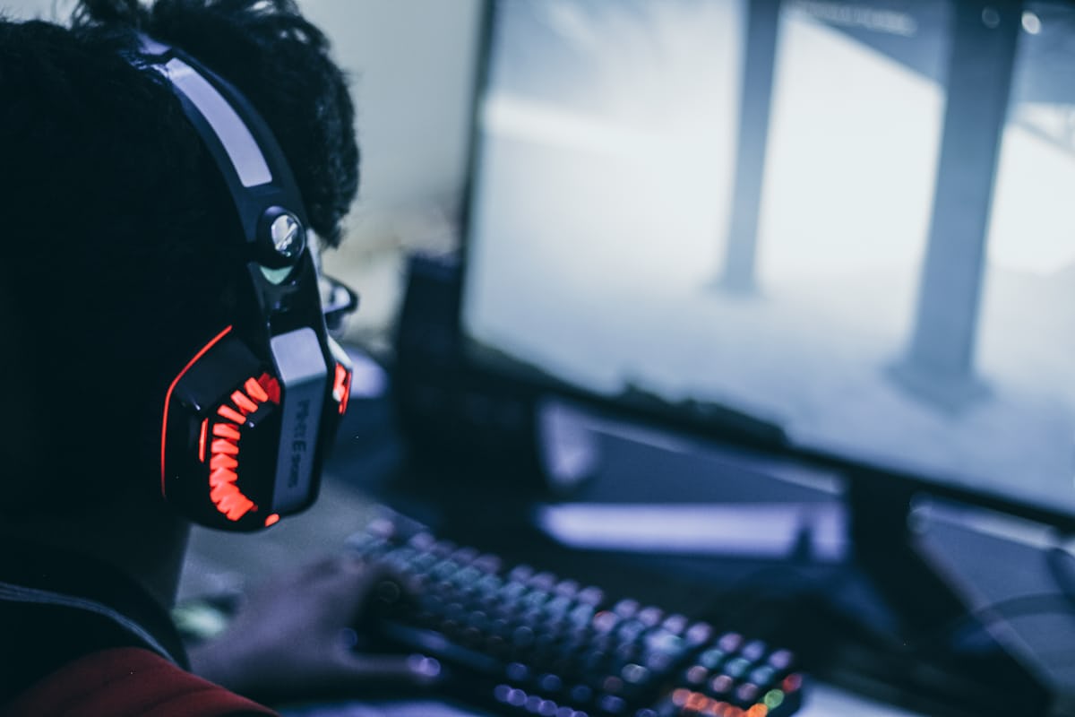 PC gaming battlestation